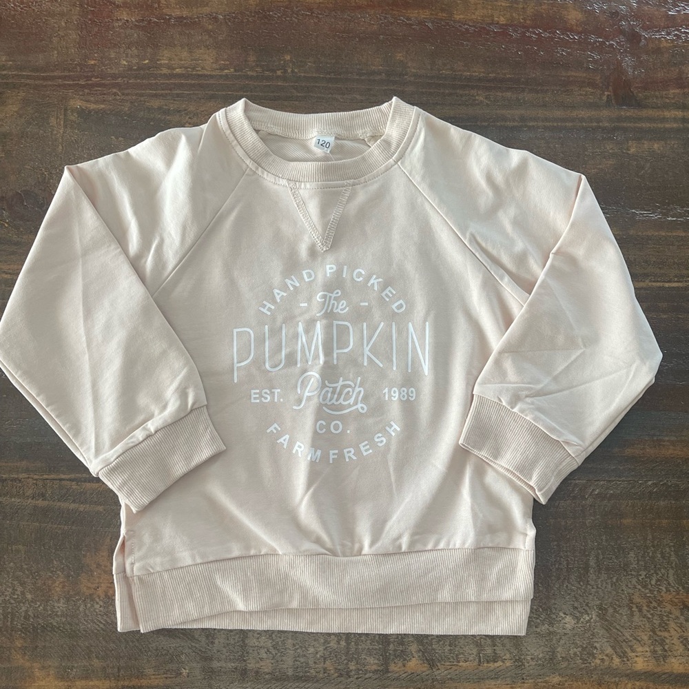 Cream Graphic Sweatshirt